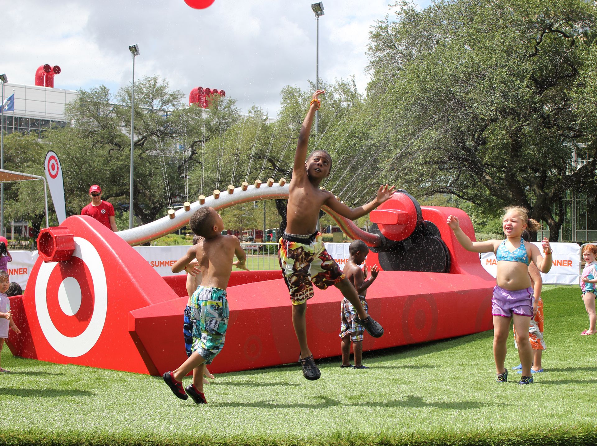 Target Sprinkler Custom Interactive Prop