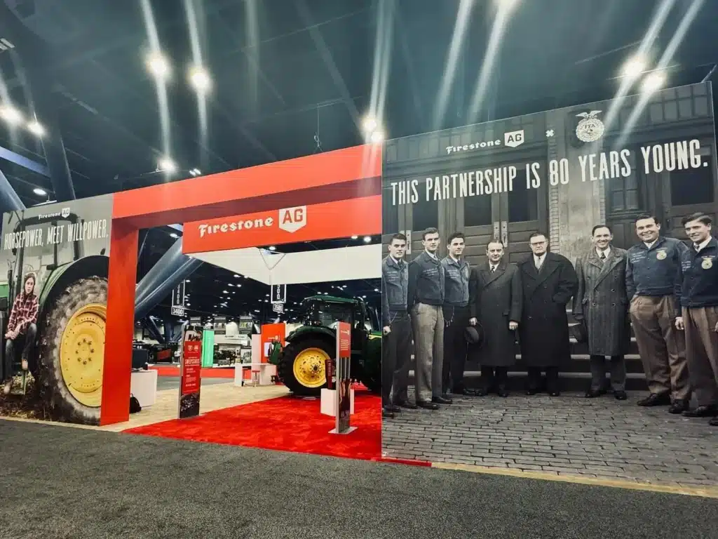 Firestone AG Trade Show Exhibit