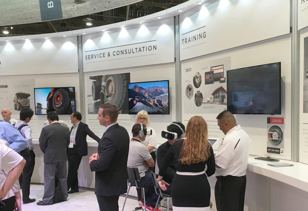 Bridgestone MinExpo Virtual Reality VR