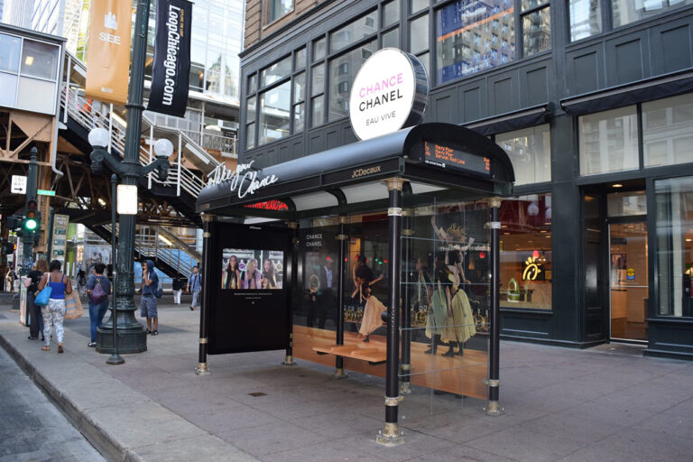 Chanel Street Furniture Hero