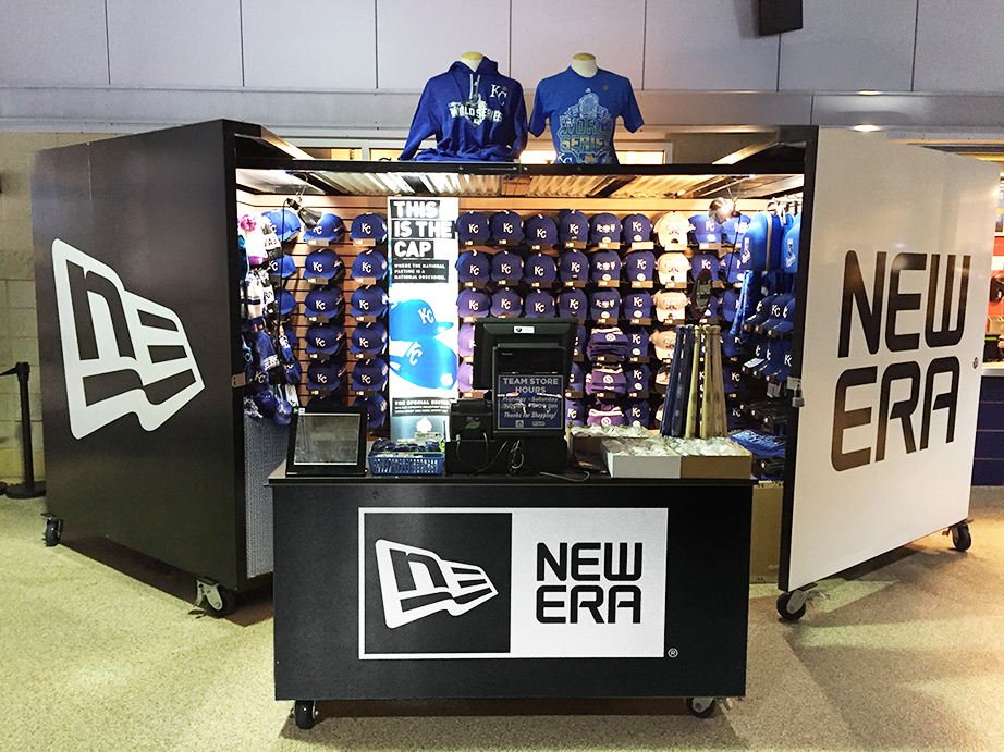 New Era Superbowl Custom Kiosk Fabrication