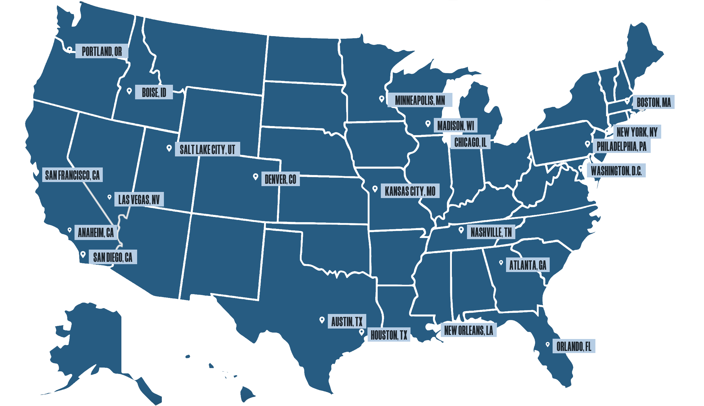 Trade Show Map