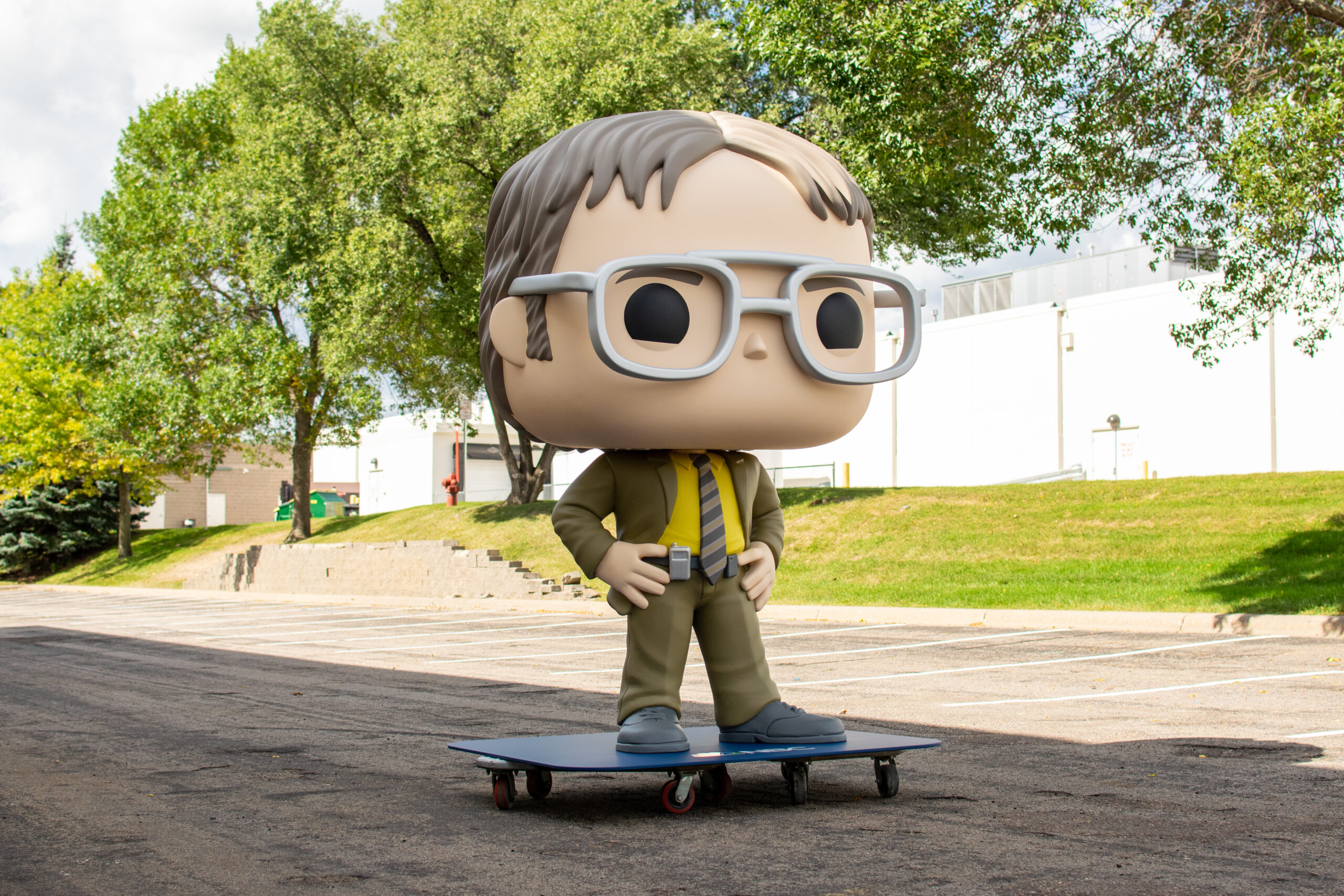 Oversize Prop Fabrication Funko Pop Dwight The Office