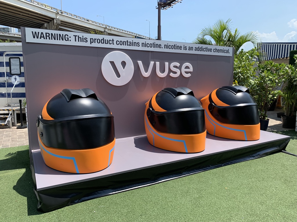 Vuse Helmets at St Petersburg Grand Prix