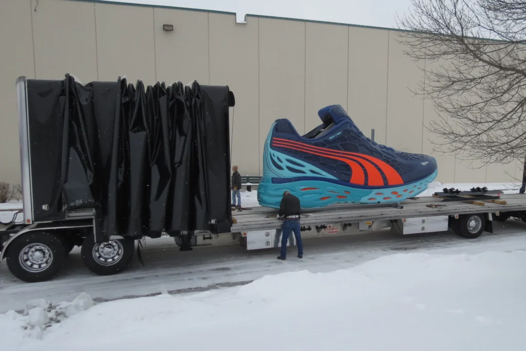 Billboard Props Transportation Logistics