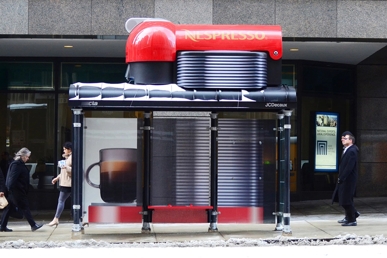 Bus Shelter Ad Custom Prop Replica