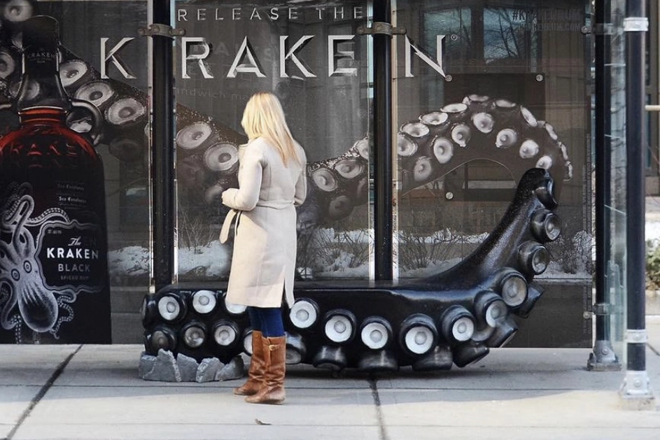 Custom Bus Shelter Seating Props