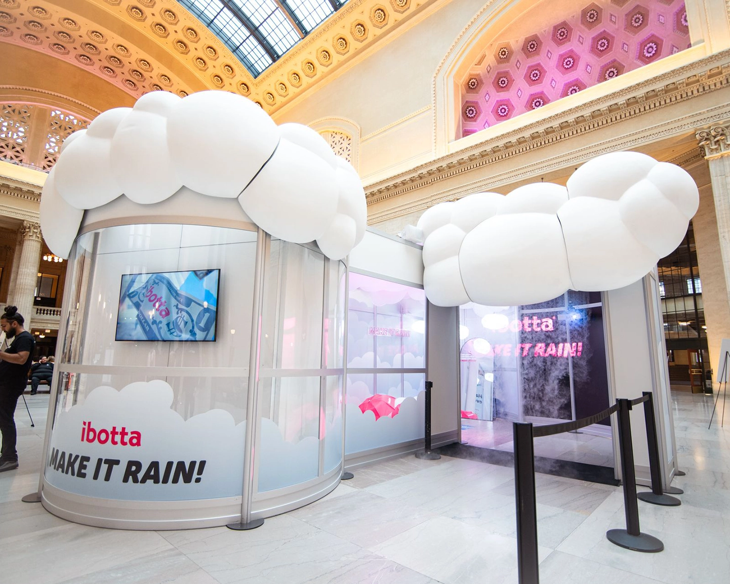 Ibotta Pop Up Transit Station