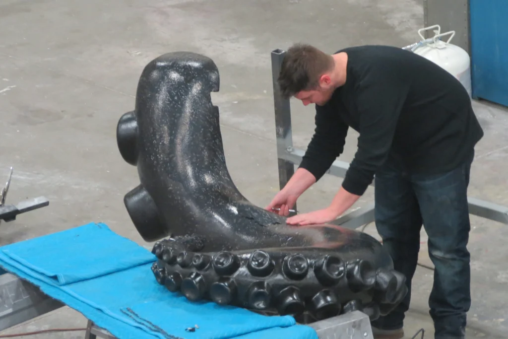 Release the Kraken Seating Faux Finishing