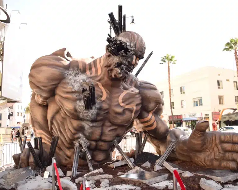 Titan Giant Prop Final Fantasy Fan Experience