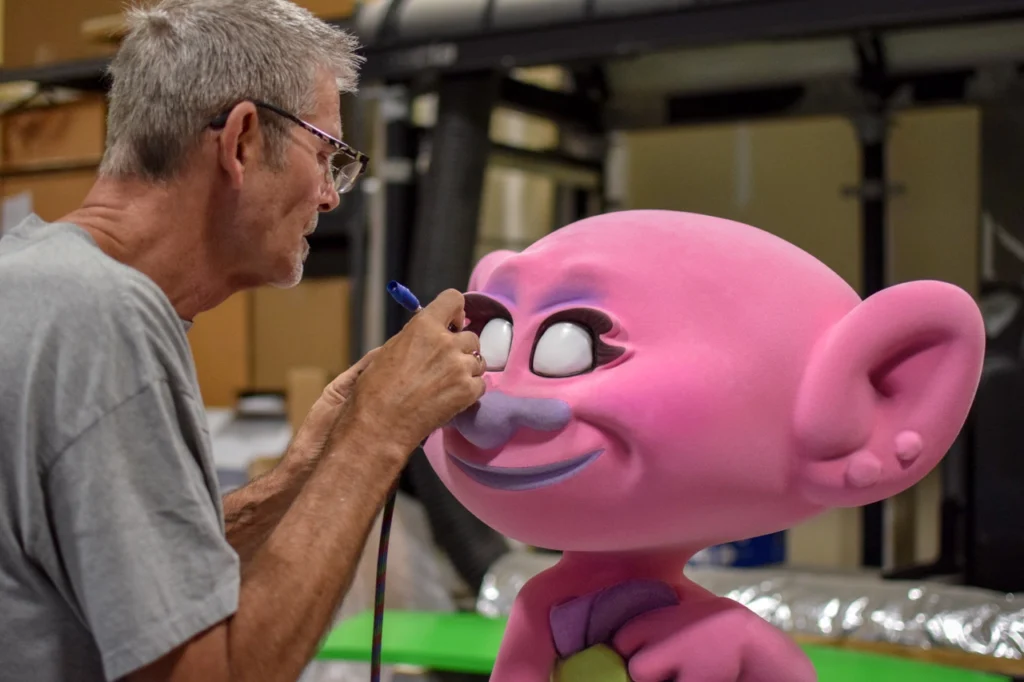 Trolls Painting Faux Finishing