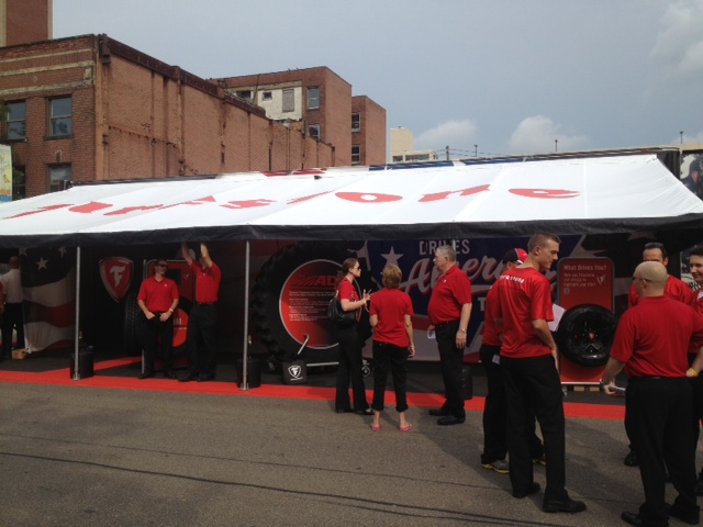 Firestone Road Show Crowd