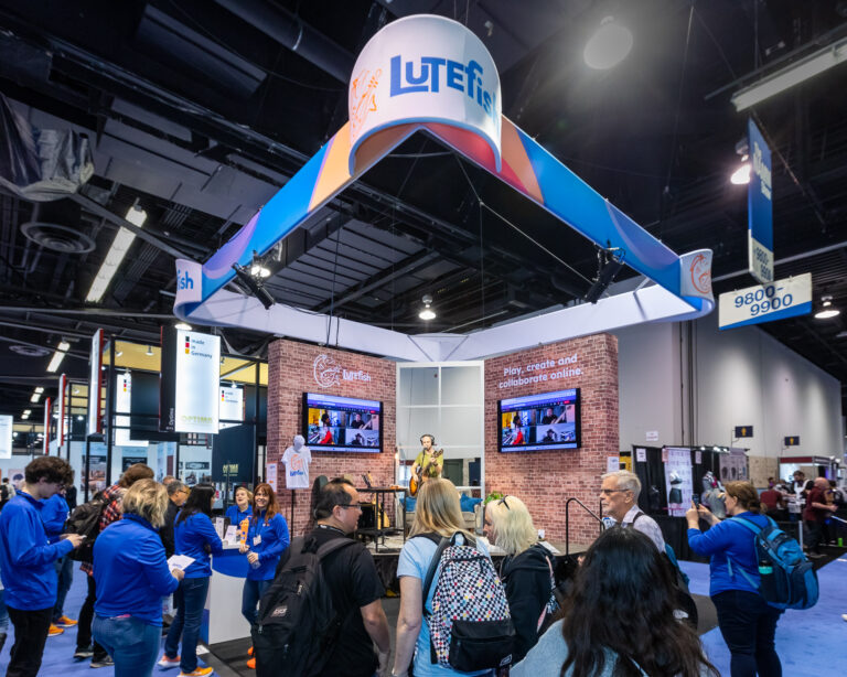 Wenger Lutefish Exhibit NAMM