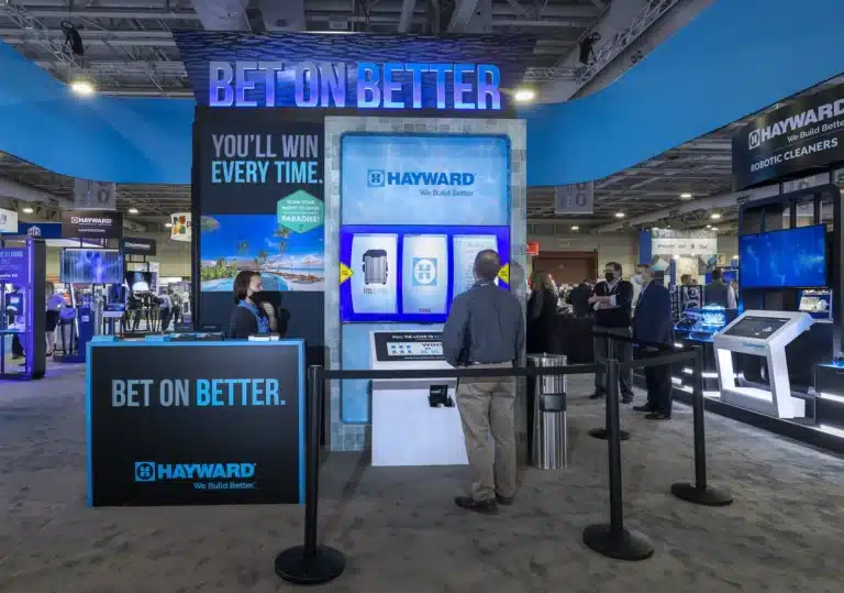 Hayward Pool and Spa Trade Show Booth Design