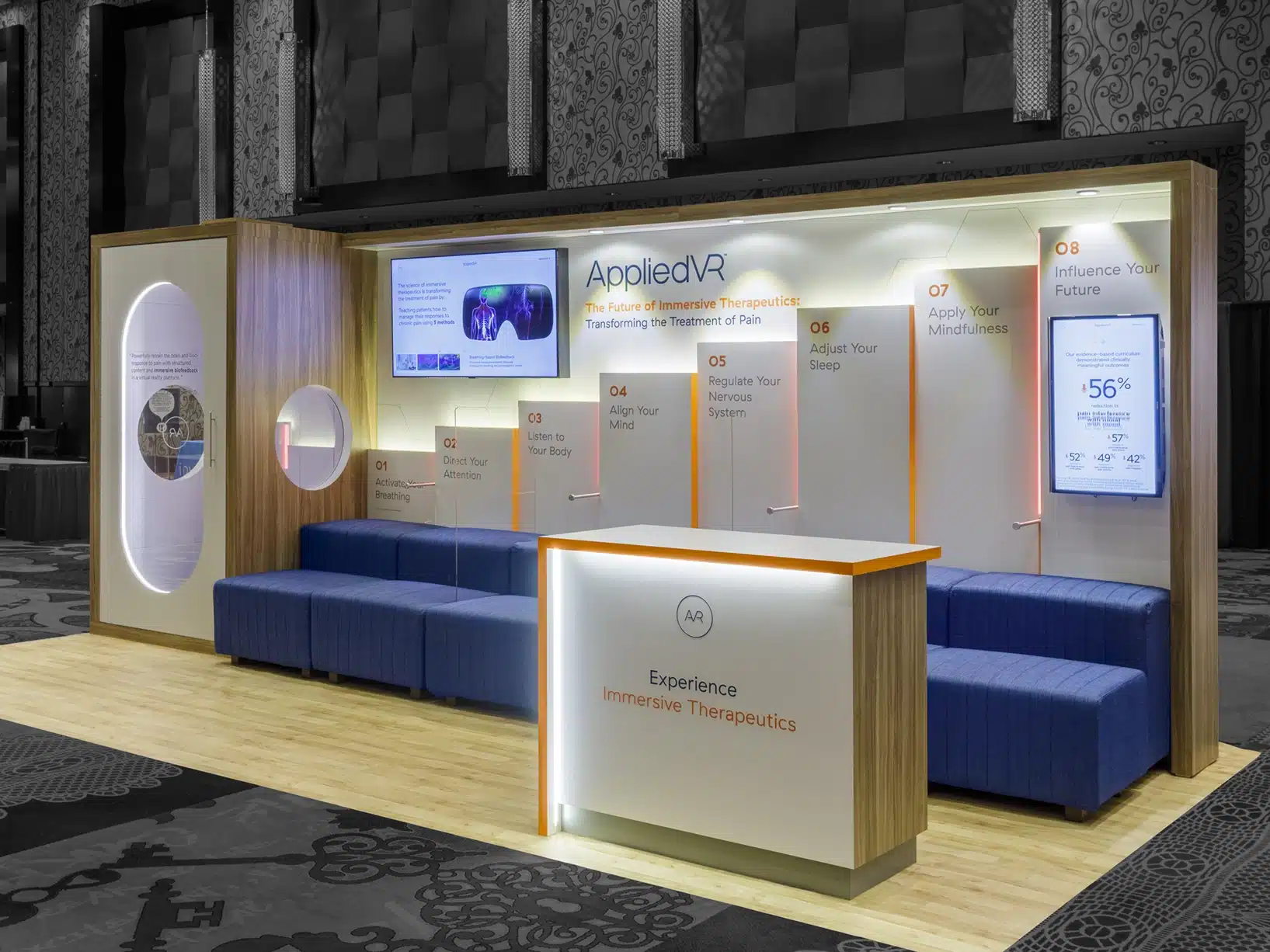 Applied VR Inline Booth at Pain Week