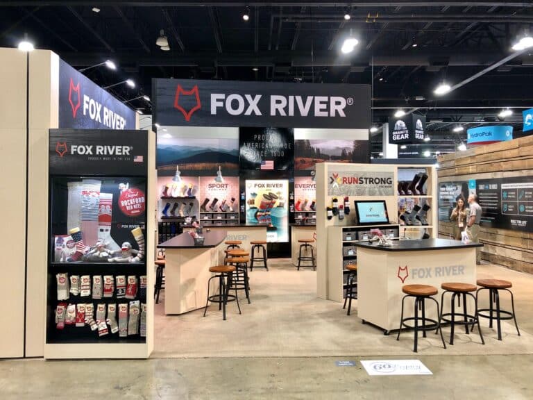 Fox River Outdoor Retailer Show Exhibit