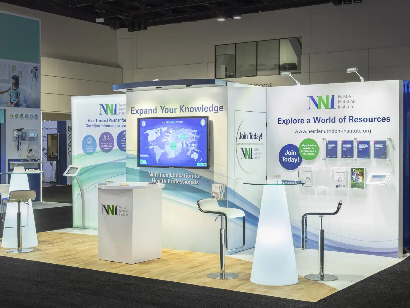 Nestle Nutrition Institute Inline Booth