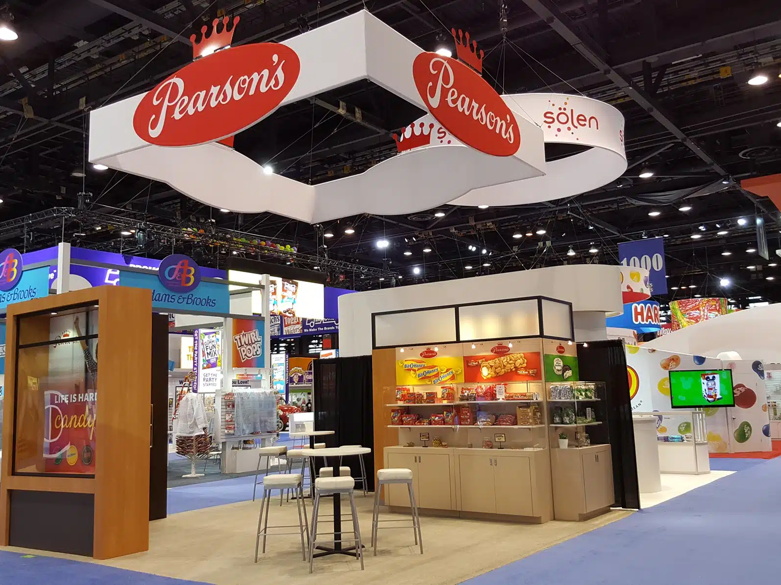 Pearsons Peninsula Booth Design Chicago