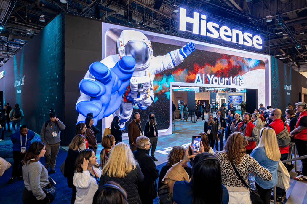 Hisense CES Exhibit